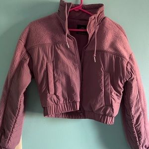 Dusty Purple Cropped Urban Outfitters Jacket